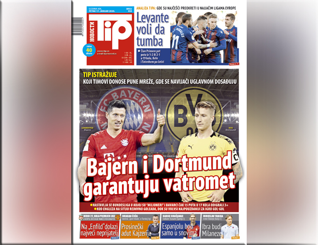 „Тип” истражује: Леванте шампион преокрета, Тотенхем и Келн актери дуела за инфаркт