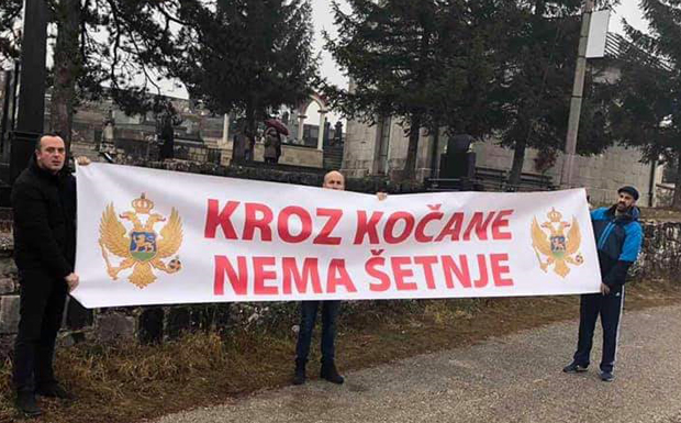 Пукле комите у Никшићу: Позвали на скуп против литије, НИКО се није појавио (ФОТО)