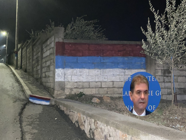 Црна Гора је цела – црвена, плава и бела: Тробојка осванула и на имању Миловог саветника и посланика ДПС-а (ФОТО)