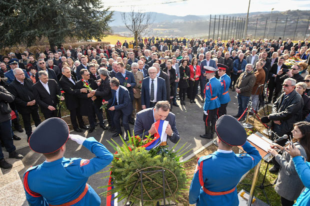 Додик: Срби нису дозволили усташки пројекат