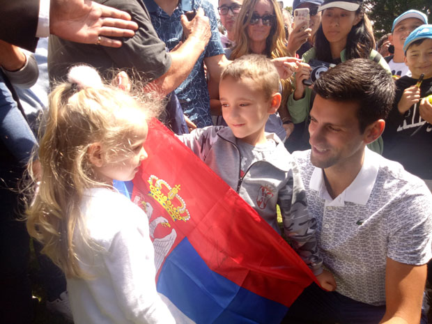 Ђоковић уз Марш на Дрину прославио освајање Аустралијан опена: Лавина емоција и суза у Мелбурн парку