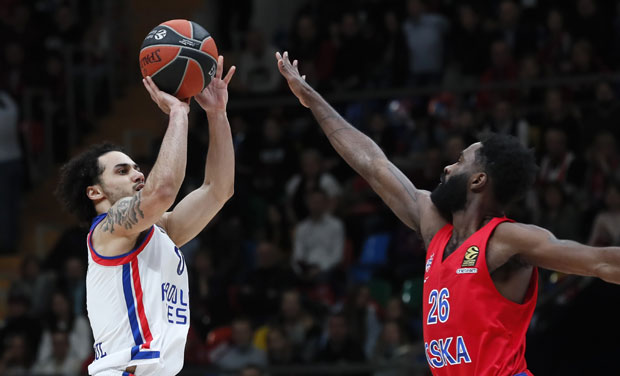 Ларкин и Мицић водили Ефес до победе у Москви, Реал преживео Басконију