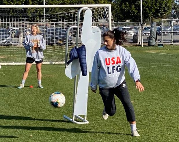 Тресе мрежу у седмом месецу трудноће и не жели да пропусти Олимпијске игре (ВИДЕО)