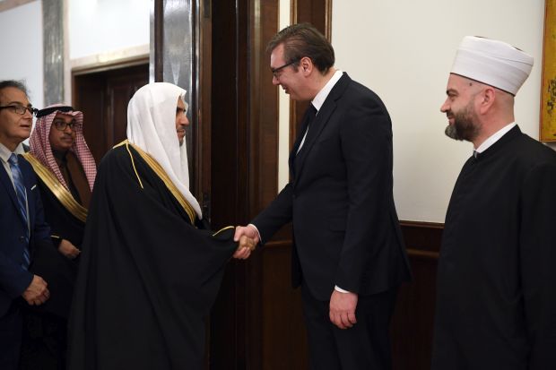 Вучић са генсеком Муслиманске светске лиге Рабите: Желимо да продубимо сарадњу