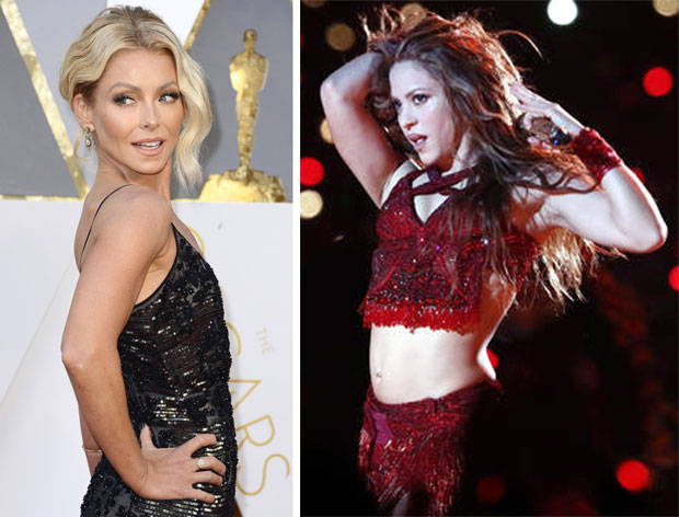 Ко је бољи, водитељка или Шакира: Кели Рипа ископирала ватрени плес Колумбијке