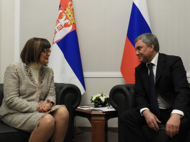 Заједнички против фалсификовања историје: Делегација Скупштине Србије разговарала са колегама у руској Думи