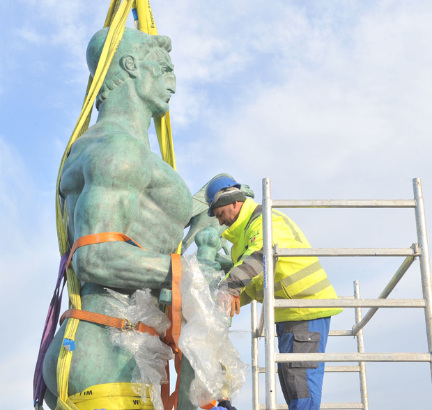 Победник поново на Калемегдану, спремно чека грађане