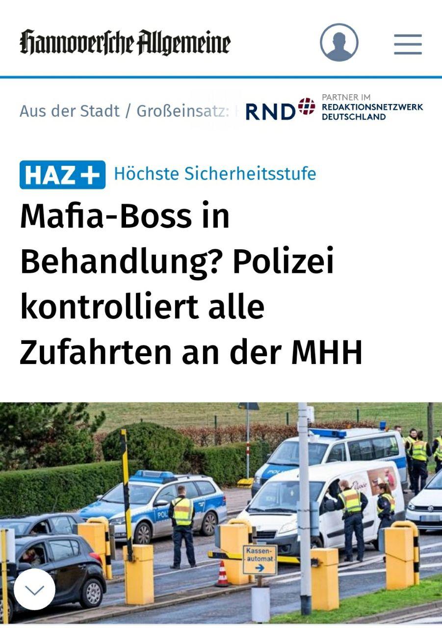 Високорангирани припадник црногорске мафије задобио 27 прострелних рана: У Хановеру полиција блокирала прилаз болници јер је на лечењу, сазнали смо његов идентитет