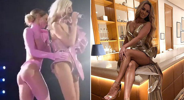 Врела Хрватица је распаметила све мушкарце: Ко је лепа Тина која је плесала заједно са Наташом Беквалац (ФОТО)