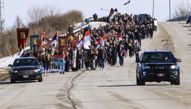 Срби из САД не дају светиње: Одржана прва литија у историји Северне Америке