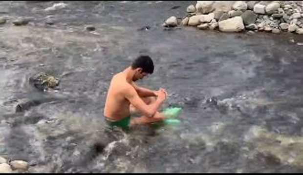 Ђоковић поставио нови изазов: У леденом потоку проведи више од минут