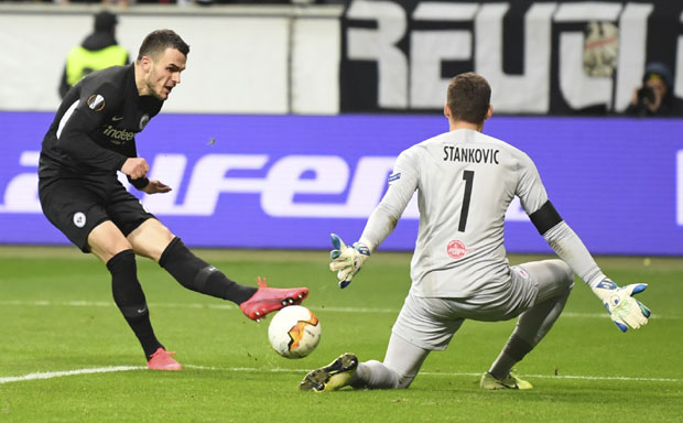 ЛЕ: Костић и Ајнтрахт разбили Салцбург, Јунајтед преживео Бриж, Ајакс на прагу елиминације, Арсенал славио у Атини