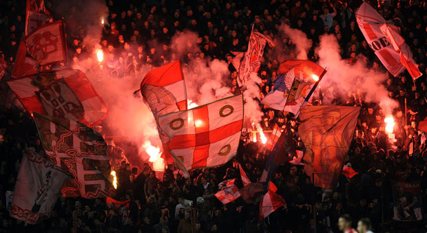 Фантастична кореографија и јасна порука навијача Звезде: Не дамо светиње! (ФОТО)