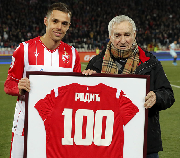 Стотка из снова: Родић прославио јубилеј у дрсеу Звезде