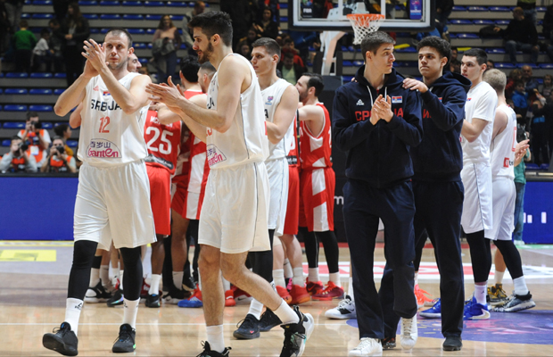 Кошаркаши Србије спуштају лопту после изненађујућег пораза: Ништа страшно се није десило, добили смо опомену (ФОТО/ВИДЕО)