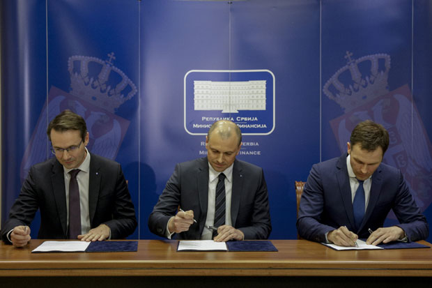 Потписан уговор са Новом Љубљанском банком о купопродаји акција Републике Србије у Комерцијалној банци