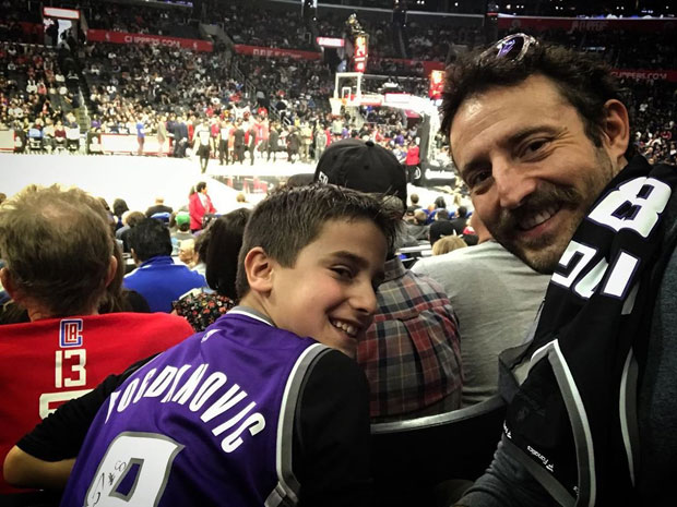 Богдановић поклонио карте: Ђуричко са сином на мечу Кингса