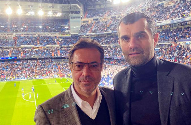 Фото вест: Рамадани и Дамјанац на “Бернабеуу”