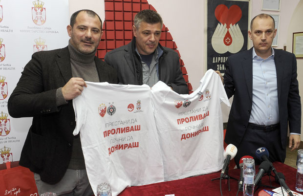 Станковић и Милошевић заједно поручили: Дајте крв, наших пет-десет минута некоме могу живот да значе (ВИДЕО)