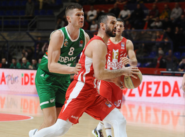 Звезда одлична у мечу одлуке: Црвено-бели срушили Цедевита Олимпију и практично обезбедили плеј-оф АБА лиге