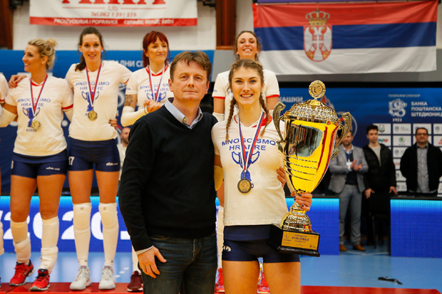 Први трофеј за одбојкашице Уба у Купу Србије