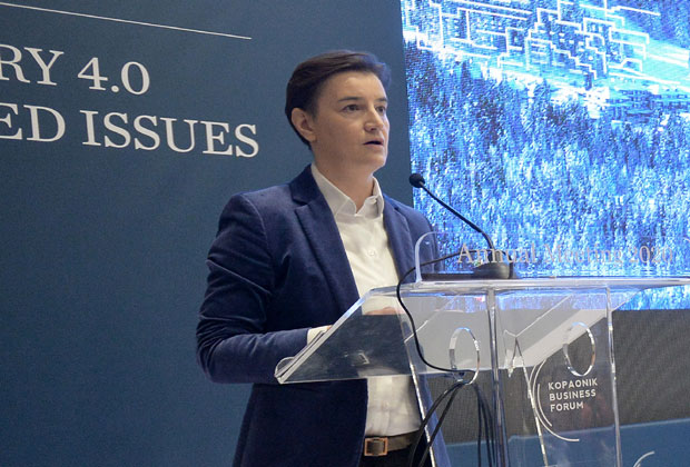 Брнабић на затварању Копаоник бизнис форума поручила: Почиње нова фаза развоја Србије