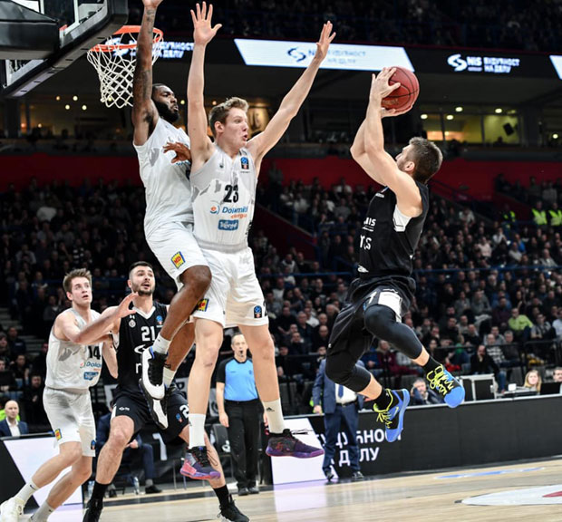 Партизан оверио прво место и предност домаћег терена до краја Еврокупа