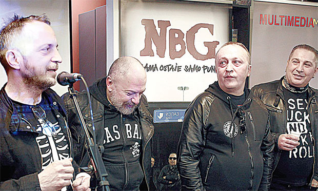 Не живимо од старе славе: Група НБГ промовисала албум Нама остаје само панк