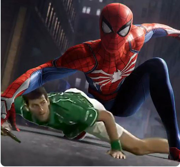 АТП представио Ђоковића као Спајдермена: Постоје неке гласине... (ВИДЕО)