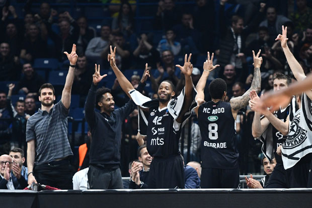 Партизан у четвртфинале Еврокупа стигао као једини тим са пет победа у топ 16 фази: Најбоље тек долази