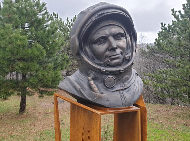У Ријеци откривена биста РУСКОМ АСТРОНАУТУ Гагарину