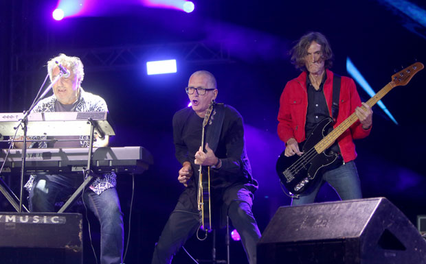 Рок репрезентација на прослави 40 година рада Електричног оргазма у Комбанк дворани