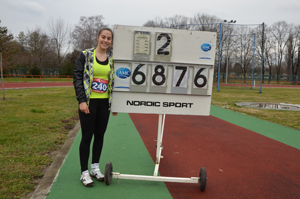 Велики успех младе српске атлетичарке: Адриана поставила најбољи резултат на свету у бацању копља