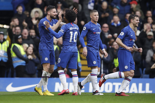 Челси убедљив у Премијер лиги: Евртон примио четири гола пред окршај са Ливерпулом