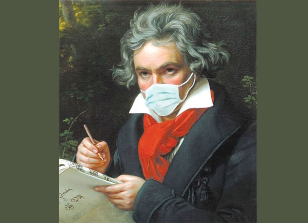 Бетовен са маском: Установе културе отказале све програме због вируса корона

