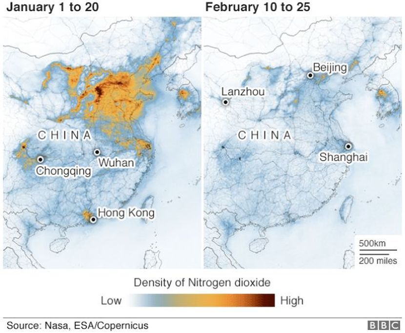 Корона очистила ваздух у Италији: Нема производње, не возе аутомобиле... (ВИДЕО)