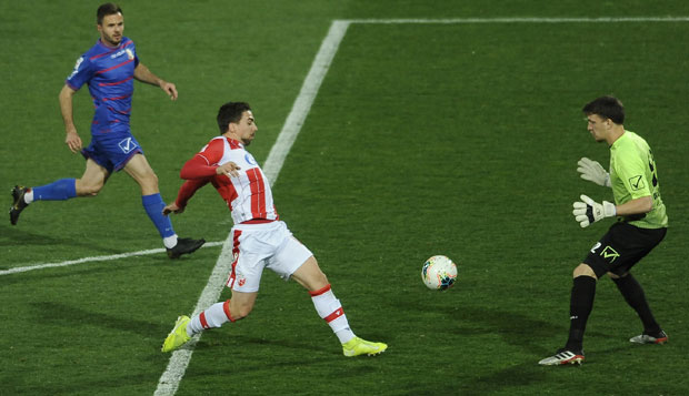 Томане се вратио у великом стилу: Звездина тактика са два нападача даје резултат