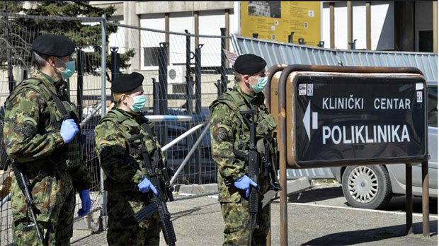 Подршка ангажовању Војске Србије и мерама за спречавање ширења вируса корона