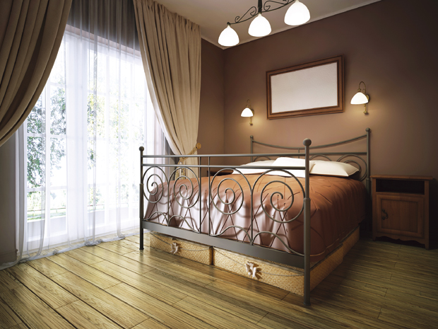 Чест су избор оних са истанчаним укусом: Кревети од кованог гвожђа у модерним спаваћим собама