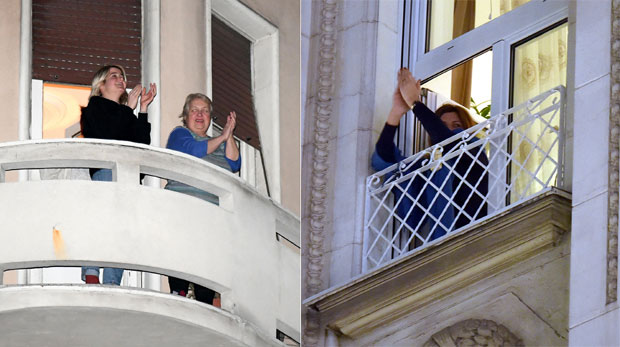 Србија је вечерас аплаудирала медицинарима који се боре против короне: Ови снимци ће вам натерати сузе на очи (ВИДЕО)