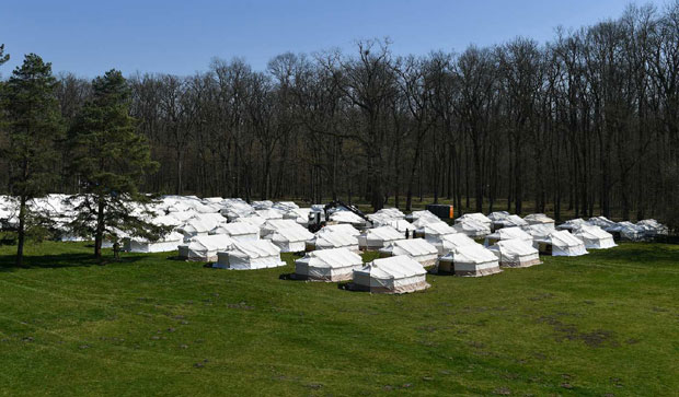 Гастарбајтере и оне који побегну из изолације чекају шатори усред шуме: Погледајте како ће изгледати КАРАНТИН у Моровићу (ФОТО/ВИДЕО)