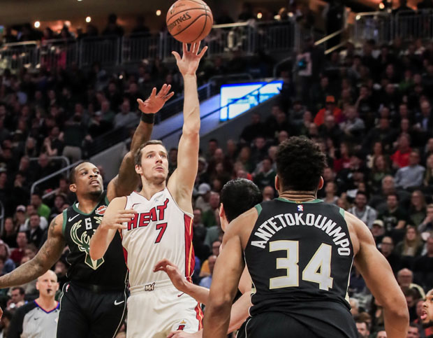 Љуба Аличић хит у НБА: Горан Драгић објавио снимак певача у клупској јакни Мајамија