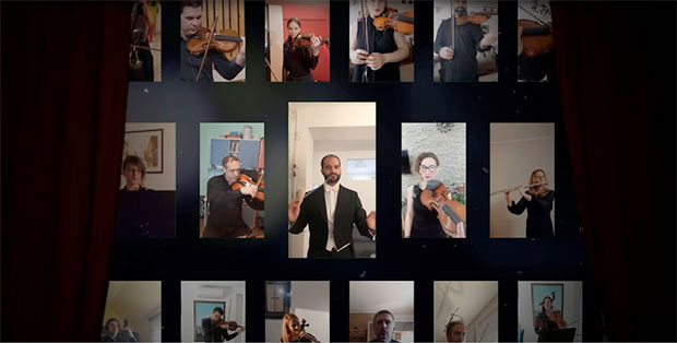 Музичка подршка из Српског народног позоришта: “Бела ћао“ за борце против короне (ВИДЕО)