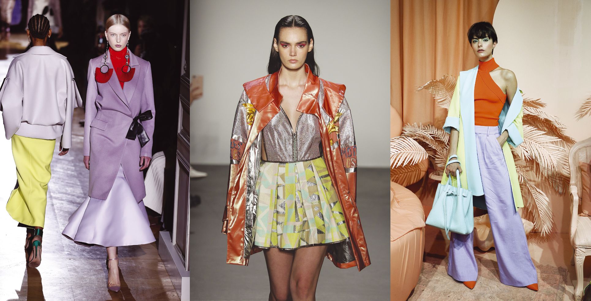 Мантили у пастелним и нијансама метала модерни су овог пролећа