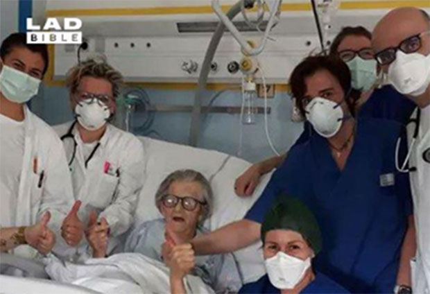 Многима је дала наду: Бакица (95) у Италији победила вирус корона (ФОТО)