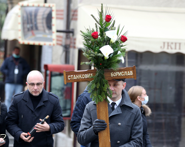 Бора Станковић сахрањен у Београду, уз присуство породице