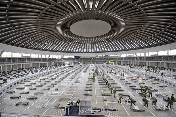 Погледајте: Новости на Београдском сајму, где је постављено 3.000 кревета за оболеле од вируса корона (ФОТО/ ВИДЕО)