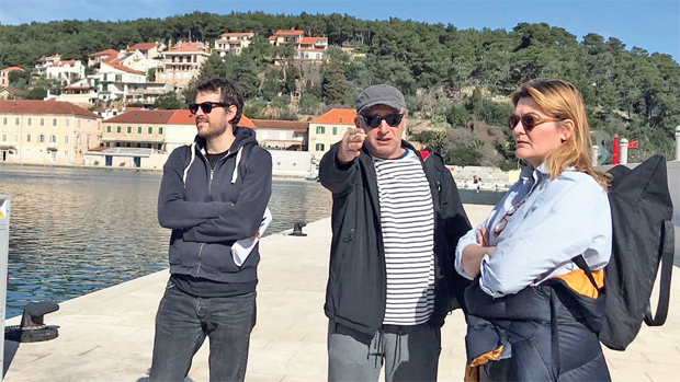 Раша Андрић Лето снима на Хвару