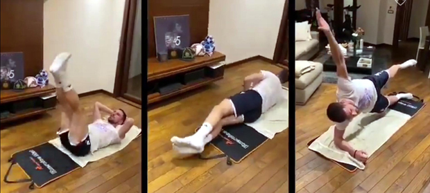 Код куће, да брзо прође: Дегенек се одлично организовао у условима самоизолације