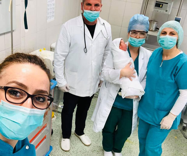 Прва беба у доба короне рођена у Прешеву